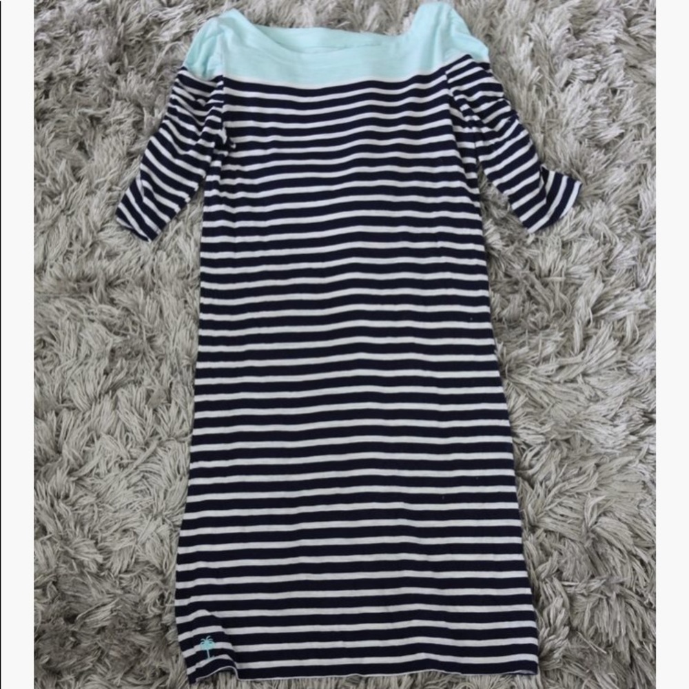 Blue striped Lilly Pulitzer